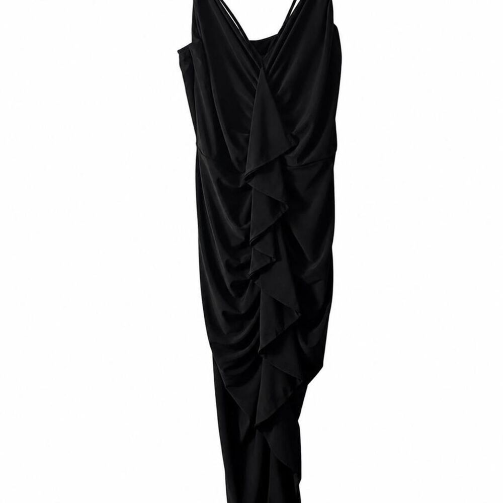 Fashion-nova Women's Black Dress